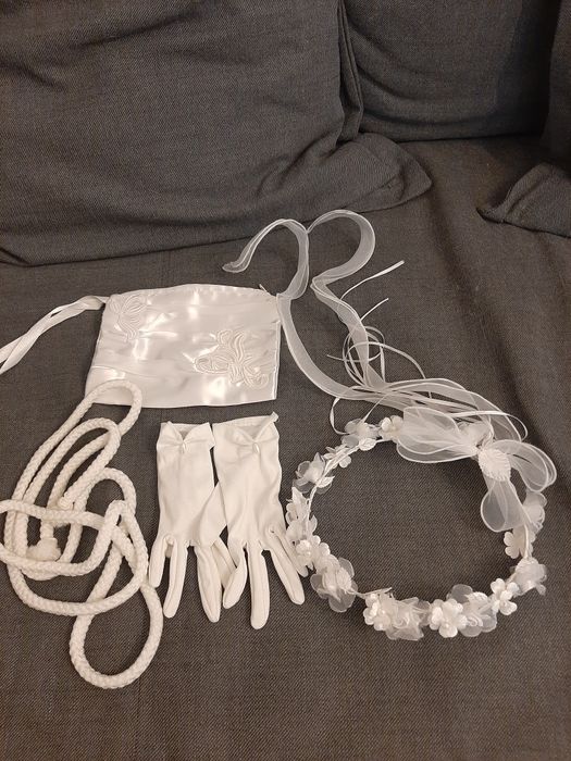 Alba komunijna + dodatki 140 cm