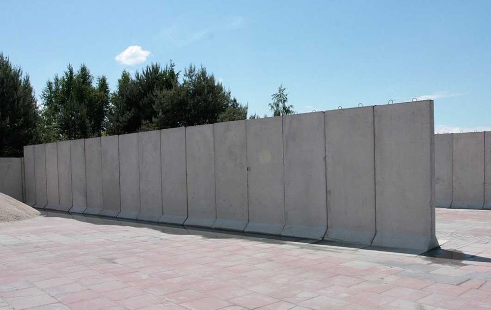 Mur oporowy typu L, ściana oporowa L-ka ELKI T-tka 80 - 520 cm
