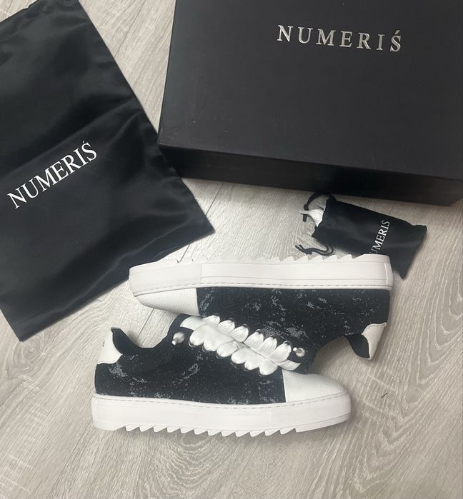 Кросівки numeris/нумеріс (чорні та сірі) (41-43)