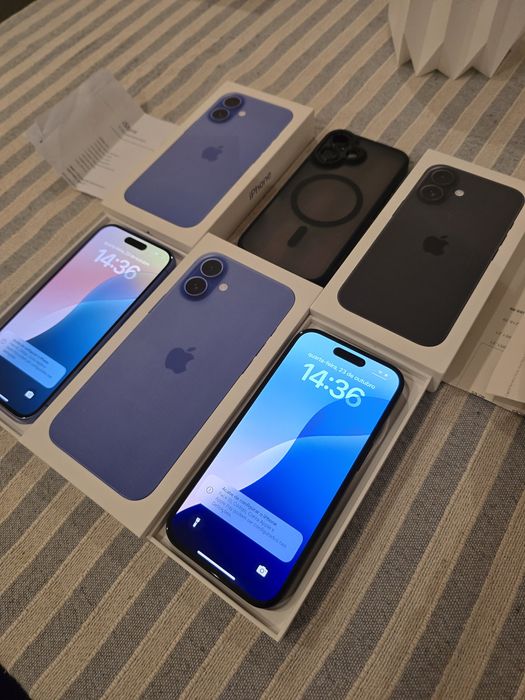 iPhone 16 Plus 256GB, 128GB e 16e c/NOVO. Troca/retoma.Fatura,garantia