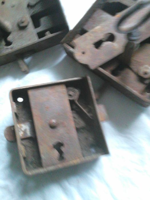 Stare zamki drzwiowe