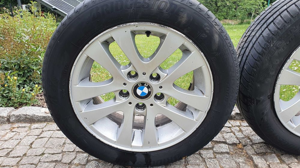 Koła letnie BMW E46 E90 E36 styling 156 16" Bridgestone 205/55 R16 21r