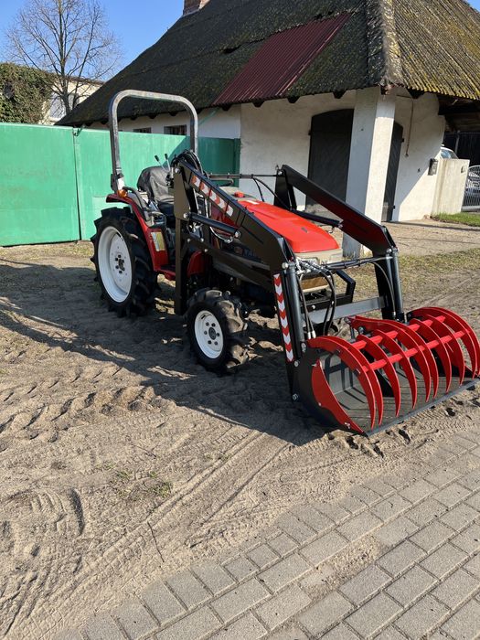 Traktorek yanmar tur rewers ładowacz krokodyl wspomaganie