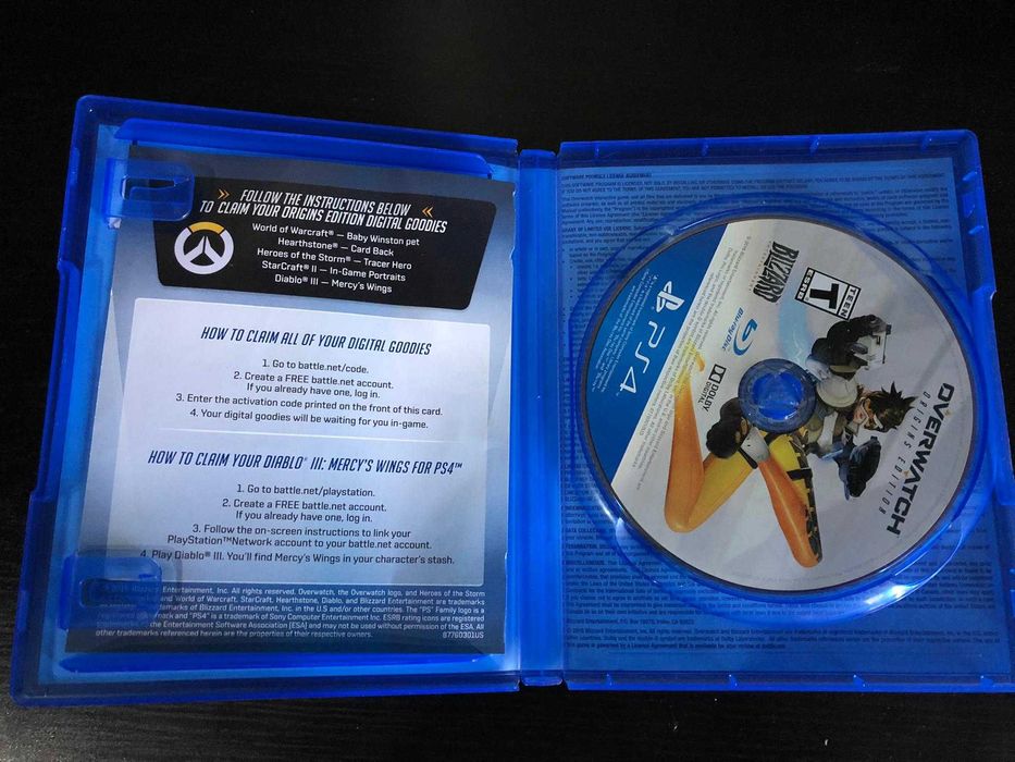 OVERWATCH PS4 (como novo)