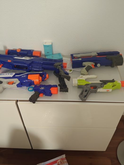 Conjuntos NERF e Xshot