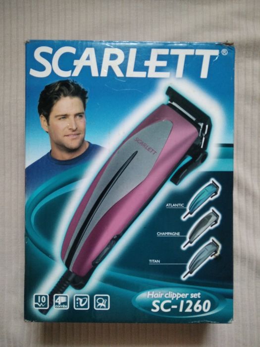 Мужская машинка для стрижки Scarlett sc -1260