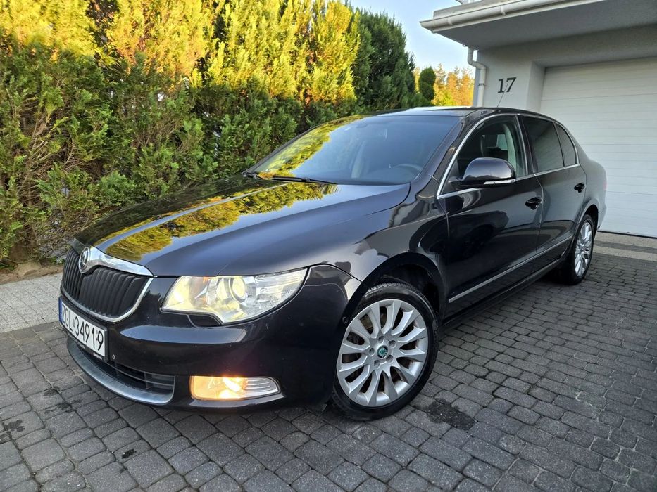 Skoda Superb 1.8TSI 160KM DSG max wersja Platinum salonPL bezwypadkowy stan bdb