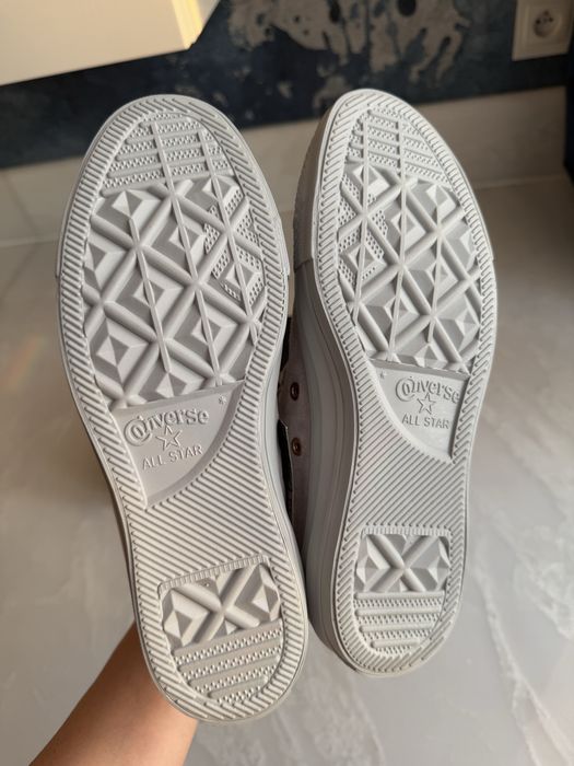 Nowe limitowane trampki Converse 38 szare zamsz nubuk
