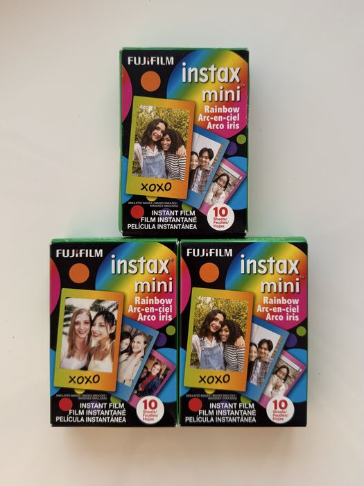 Картриджі для Fujifilm INSTAX mini Rainbow / фотоплівка / фотопапір