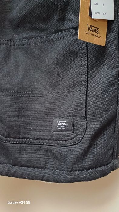 Kurtka Vans sherpa dwustronna S