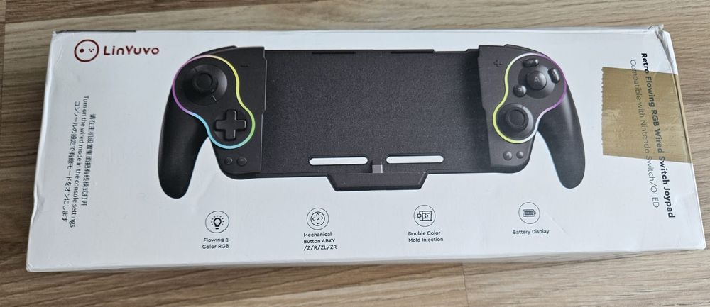 Kontroler do Nintendo Switch / OLED KS63 RGB | joystick Hall | premium
