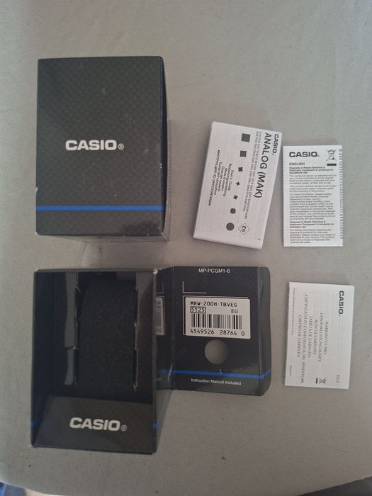 Pudełko do zegarka Casio