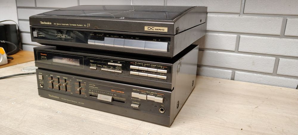 Zestaw audio TECHNICS sl-j7, sa-x3. Japan 0