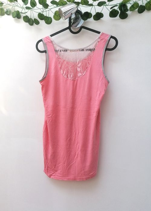 Camisola Rosa com estampagem prateada