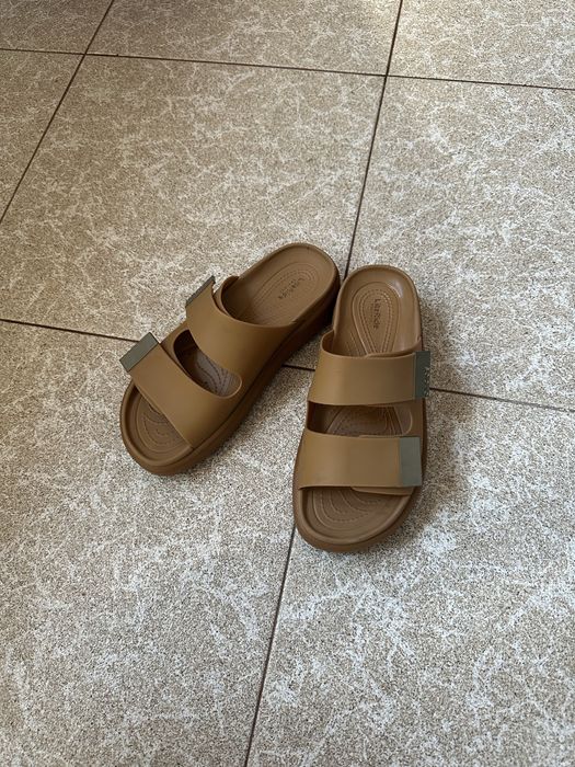 Crocs literide шльопанці на платформі 38р