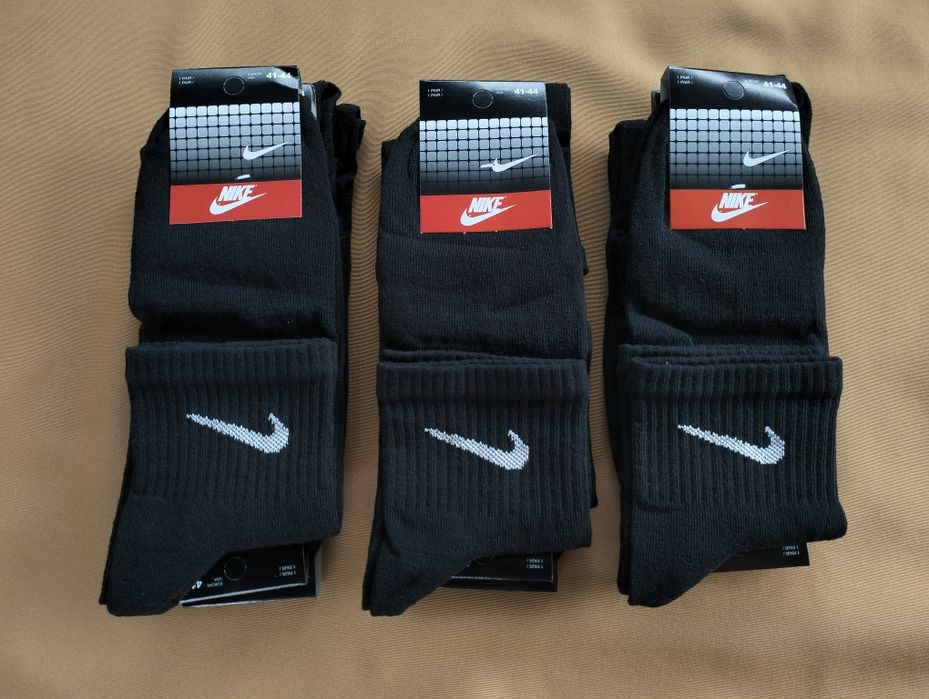 300грн - набір 12 пар. Шкарпетки найк чорні й білі. Опт. Роздріб