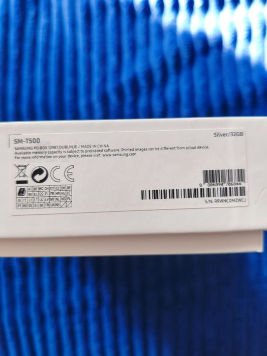 Tablet Samsung A7 SMT500  32 GB silver