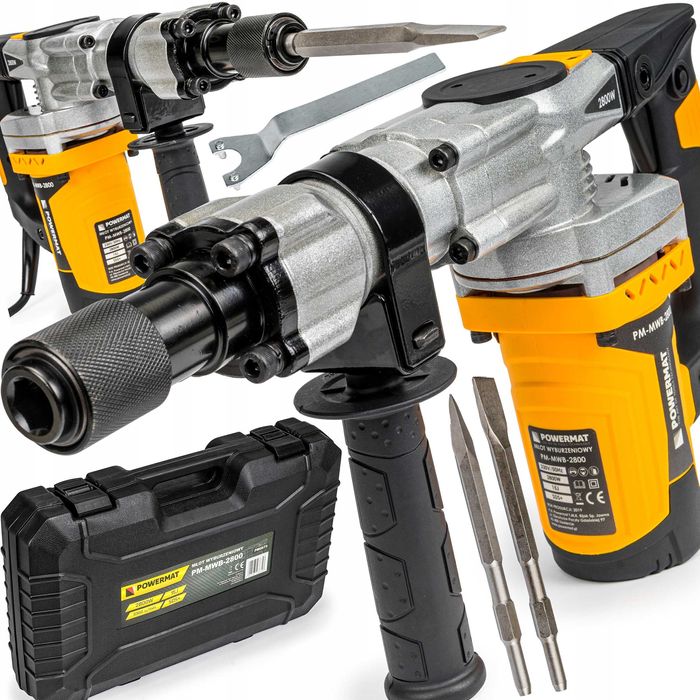 MŁOT Wyburzeniowy Udarowy do Kucia 15J SDS-MAX PM-MWB-2800