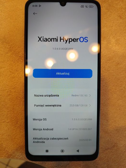 Redmi 13  C sprawny 128 giga