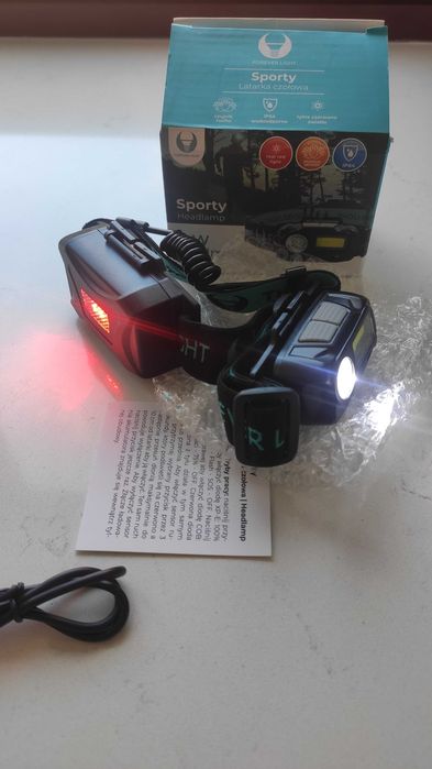 Lanterna cabeça - Sporty Head lamp 3W 160Lumes (NOVA)
