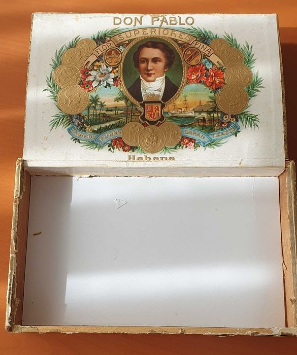 Caixa charutos "vintage"