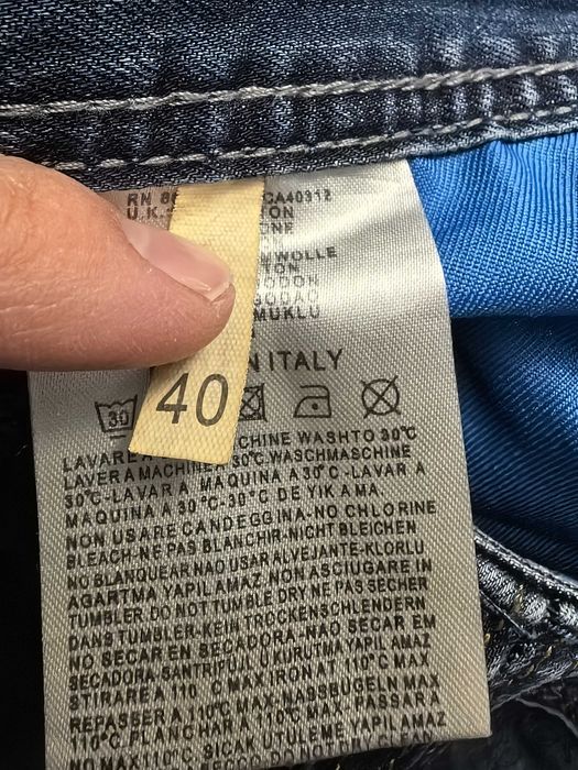 Spodnie jeans DENIM ADIDAS Blue Collection rozmiar 40