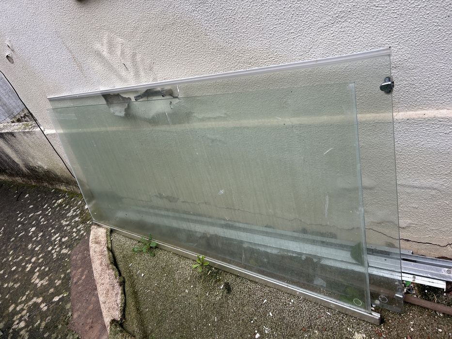 Resguardo vidro para duche