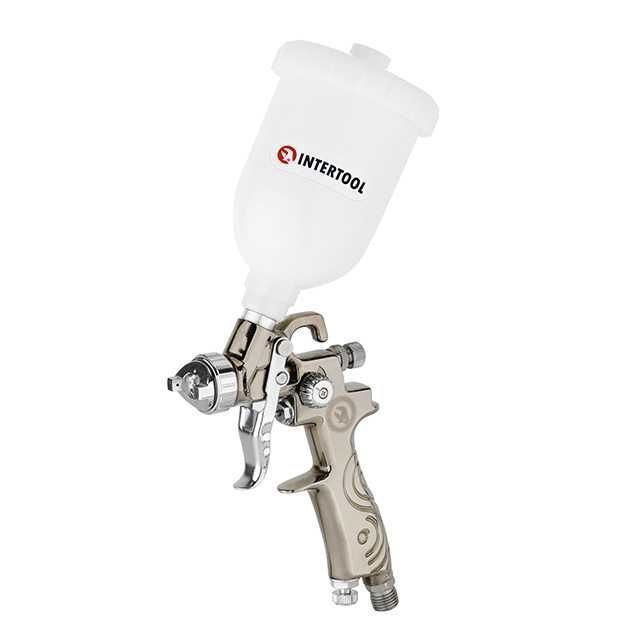 Фарбопульт пневматичний LVMP MINI, форсунка 0.8мм INTERTOOL PT-0129