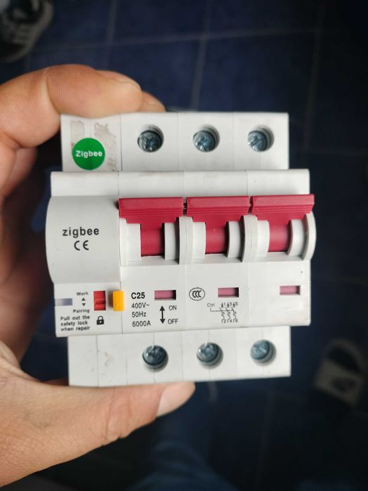 disjuntor trifasico zigbee