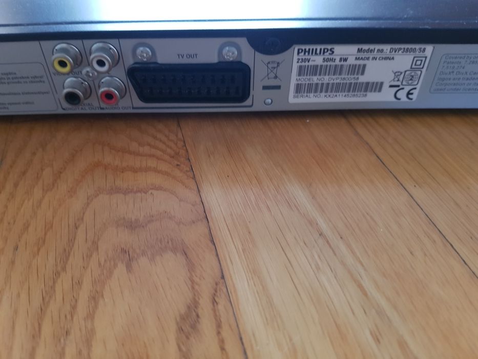 Dvd Philips dvp 3800 Z pilotem