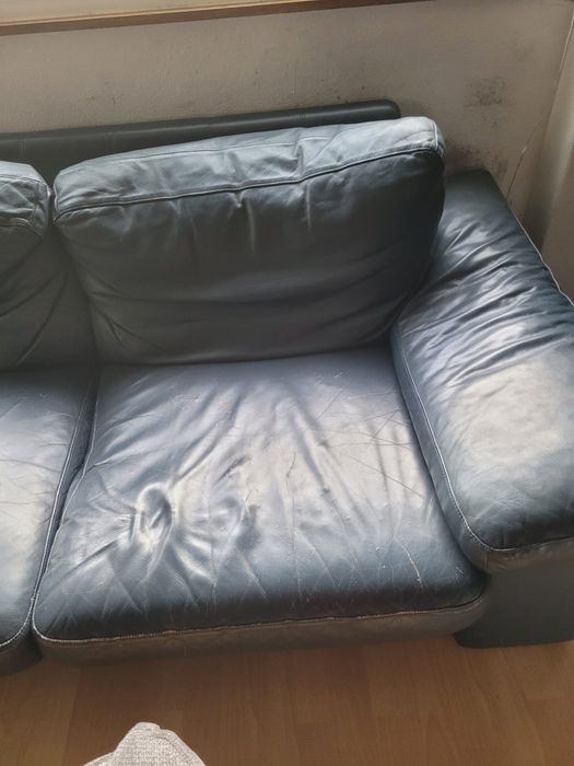 Sofa de 2 lugares (em pele)