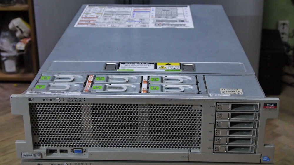 Серверы SuperMicro X8DTL-3F X8QB6 Sun Oracle X4470 Cisco UCS C460 M4: 7 ...