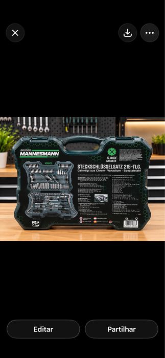 Vendo mala de ferramentas Mannesmann