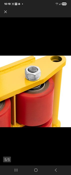 Rolki podwozie do maszyn6T