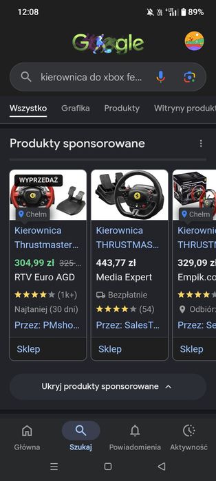 Kierownica do gry Na Xbox