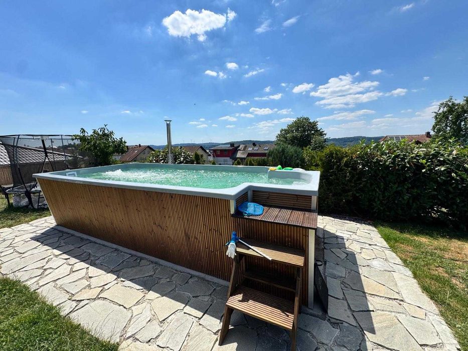 Basen ogrodowy duży solidny nowy producent nie rozporowy jacuzzi balia