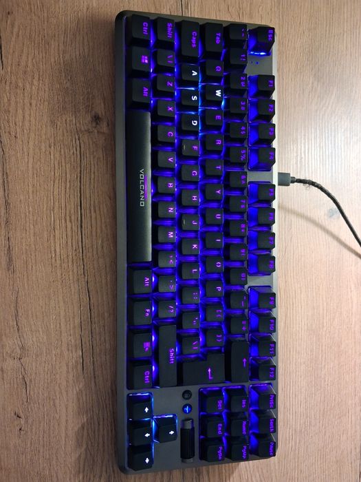 klawiatura volcano lanparty 2 rgb gateron brown