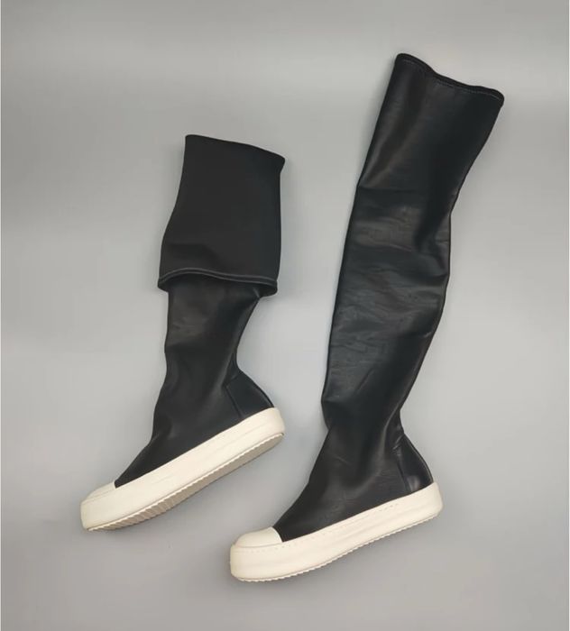 Рик овенс кеды Rick Owens High Stocking Sneaks Boots