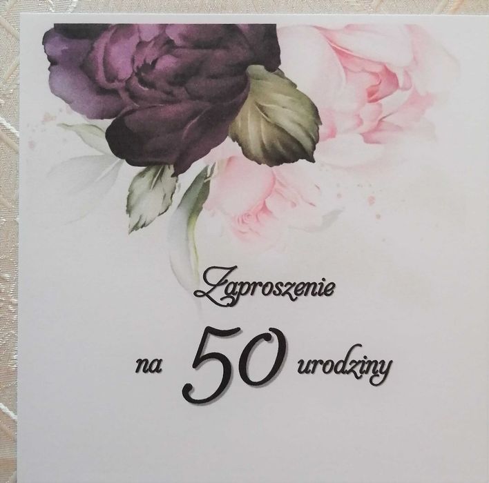 zaproszenia na urodziny