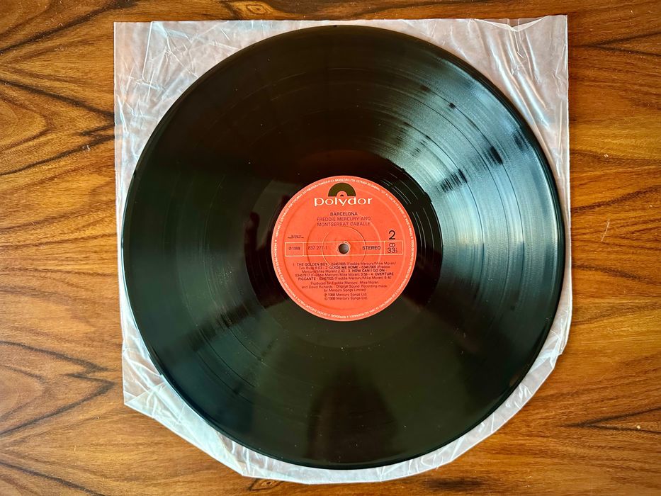 Disco vinil Freddie Mercury e Montserrat Caballé - Barcelona