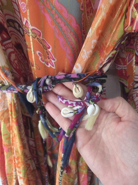 Zara letnia zwiewna sukienka nowa z metką XS 34