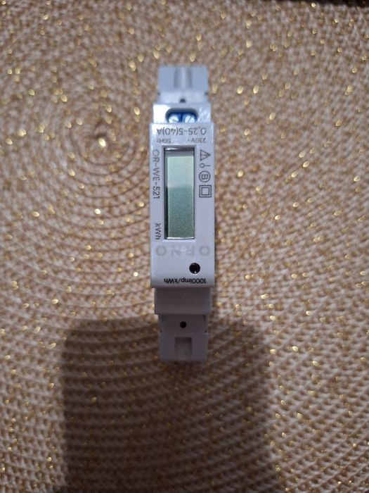 Jednofazowy licznik energii elektrycznej ORNO model OR-WE-521.