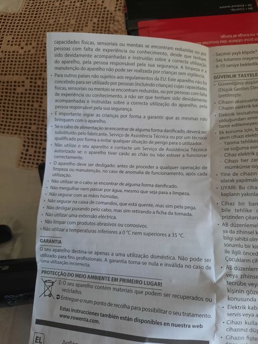 Rowenta - Modelador de Cabelo