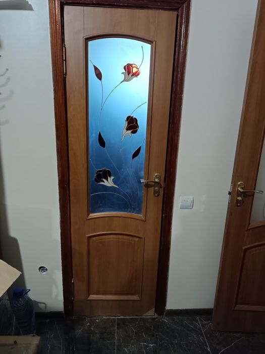 Скло до міжкомнатних дверей новий стиль