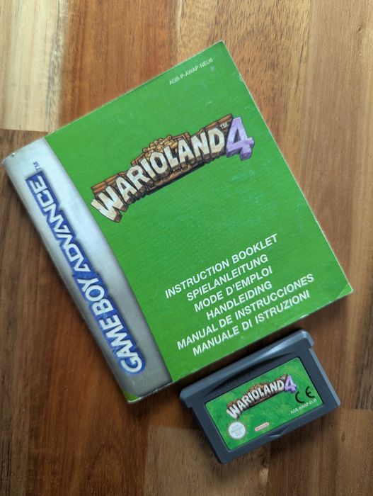 Wario Land 4 GBA Game Boy Advance