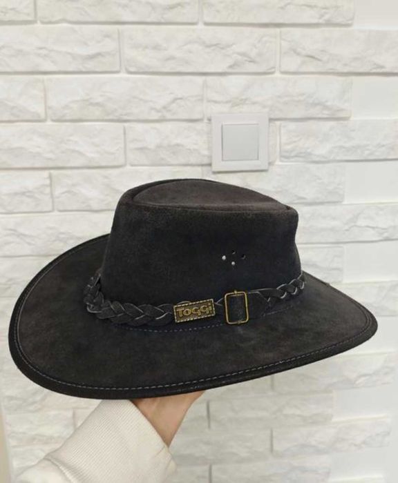 Stetson Капелюх р. S ковбойський фетровий шляпа ковбойская кожаная