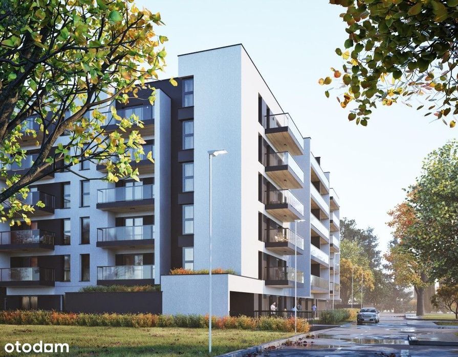 2-pokojowe mieszkanie 44m2 + balkon