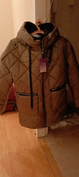 Куртка удлиненная женская зимняя