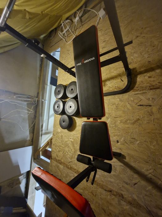 Domowa silownia  90kg nakładu