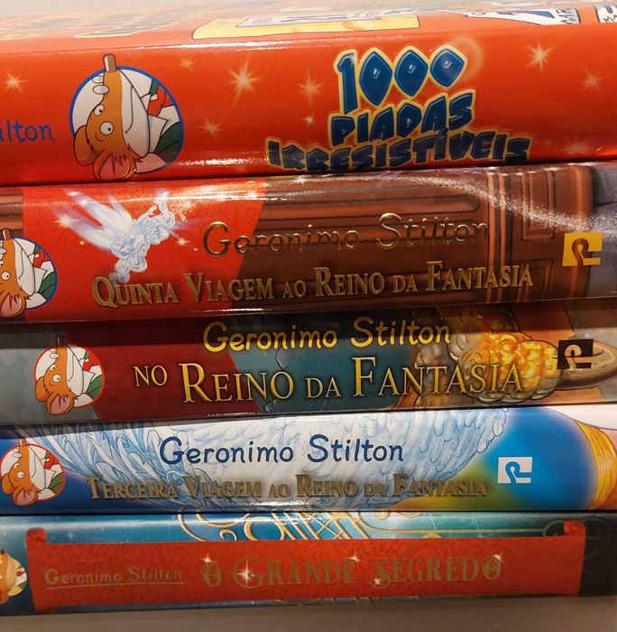 Livros Geronimo Stilton